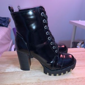 Fashion nova booties. Up all night.